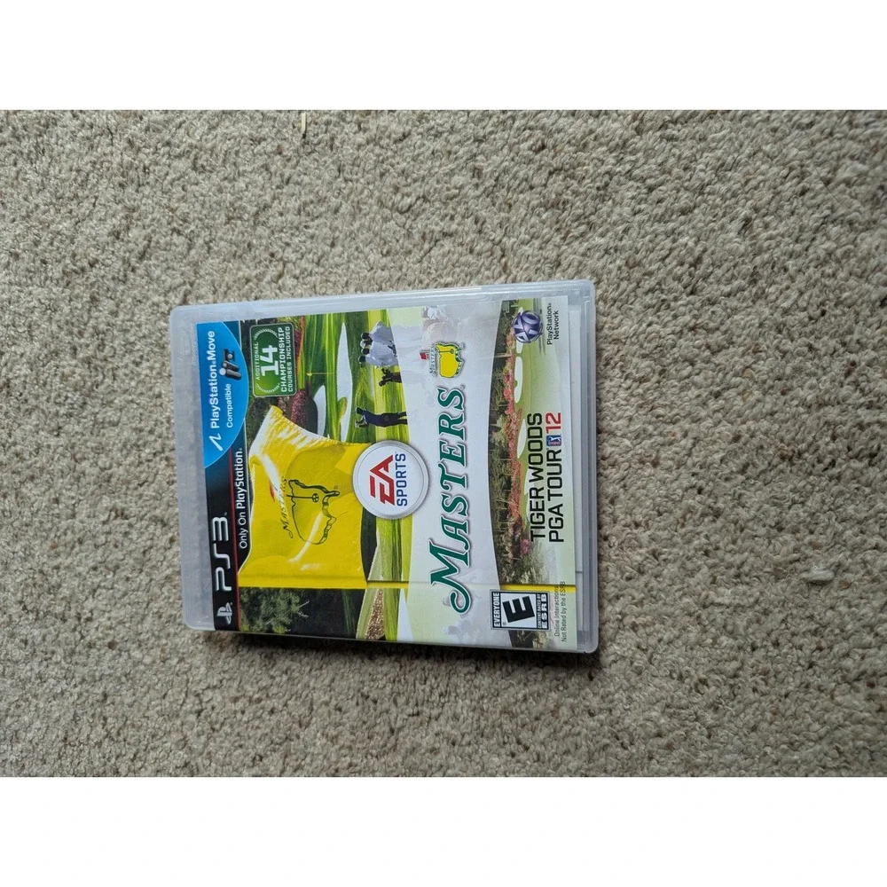 Tiger Woods‎ PGA Tour 12 The Masters PS3 PlayStation 3 EA Sports Golf Game CIB